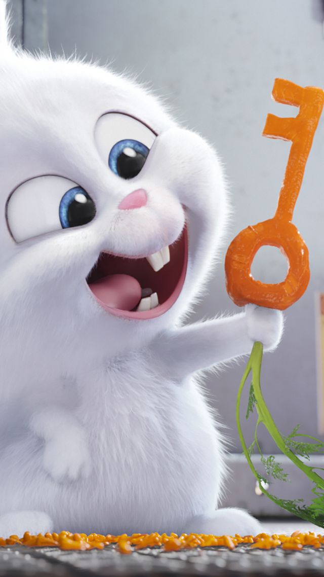 Wallpaper The Secret Life of Pets, rabbit, Best Animation Movies of