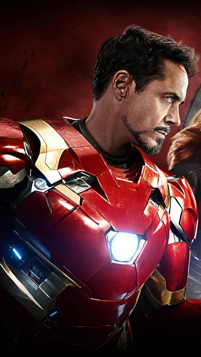 Wallpaper Captain America 3: civil war, Iron Man, Marvel, best movies