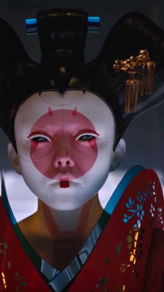 Ghost in the Shell, geisha, best movies (vertical)