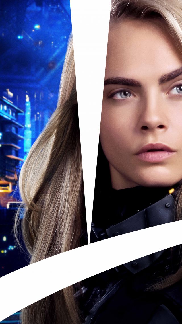Valerian and the City of a Thousand Planets, 8k, Cara Delevingne (vertical)
