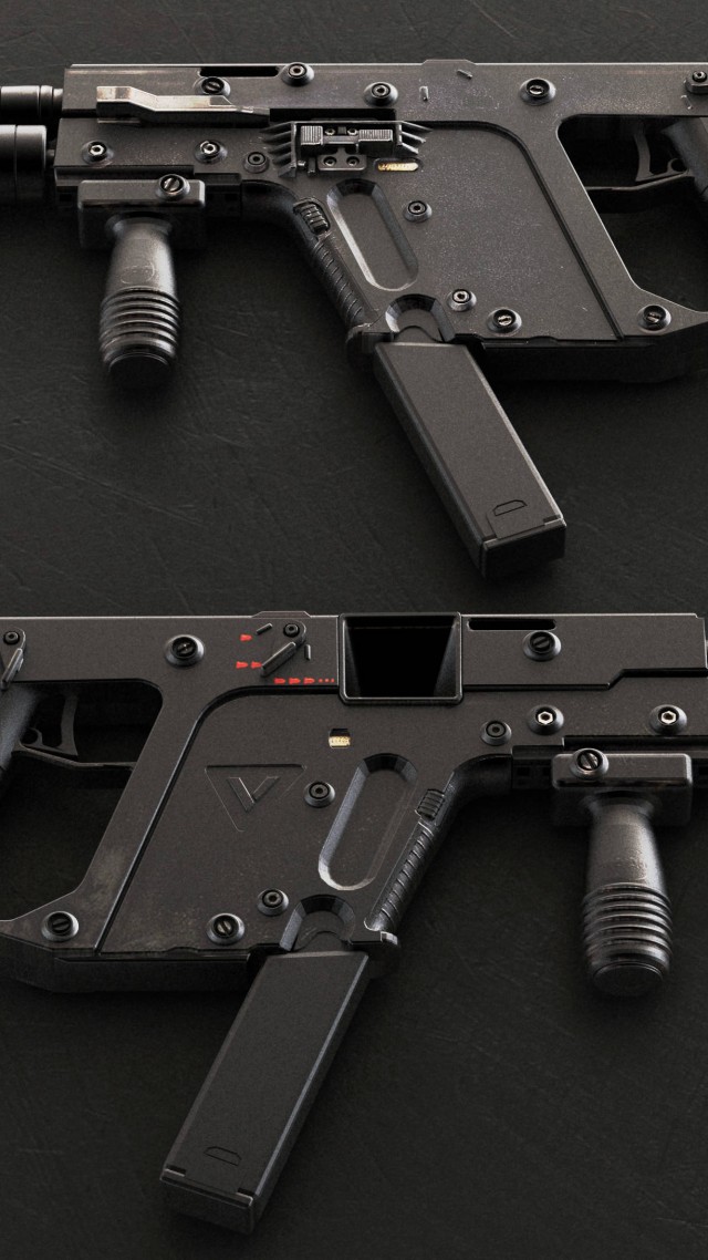 Wallpaper KRISS Vector, CRB, Carbine, submachine gun, KSVS, .45 ACP, U