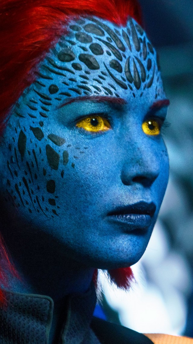X-Men: Dark Phoenix, Jennifer Lawrence, 4k (vertical)