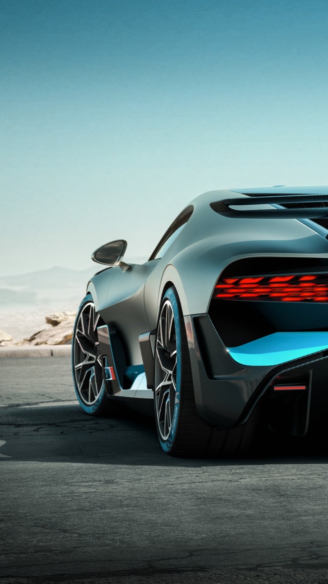 Bugatti Divo, 2019 Cars, supercar, 4K (vertical)