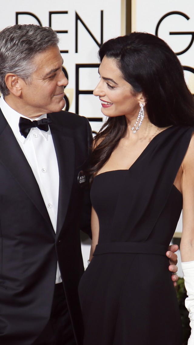George Clooney, Amal Alamuddin, Most Popular Celebs in 2015, actor, writer, producer (vertical)