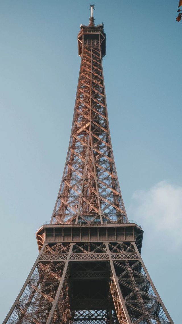 Eiffel Tower, Paris, France, Tourism, Travel (vertical)