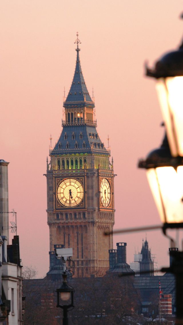 Big-Ben, London, England, Tourism, Travel (vertical)