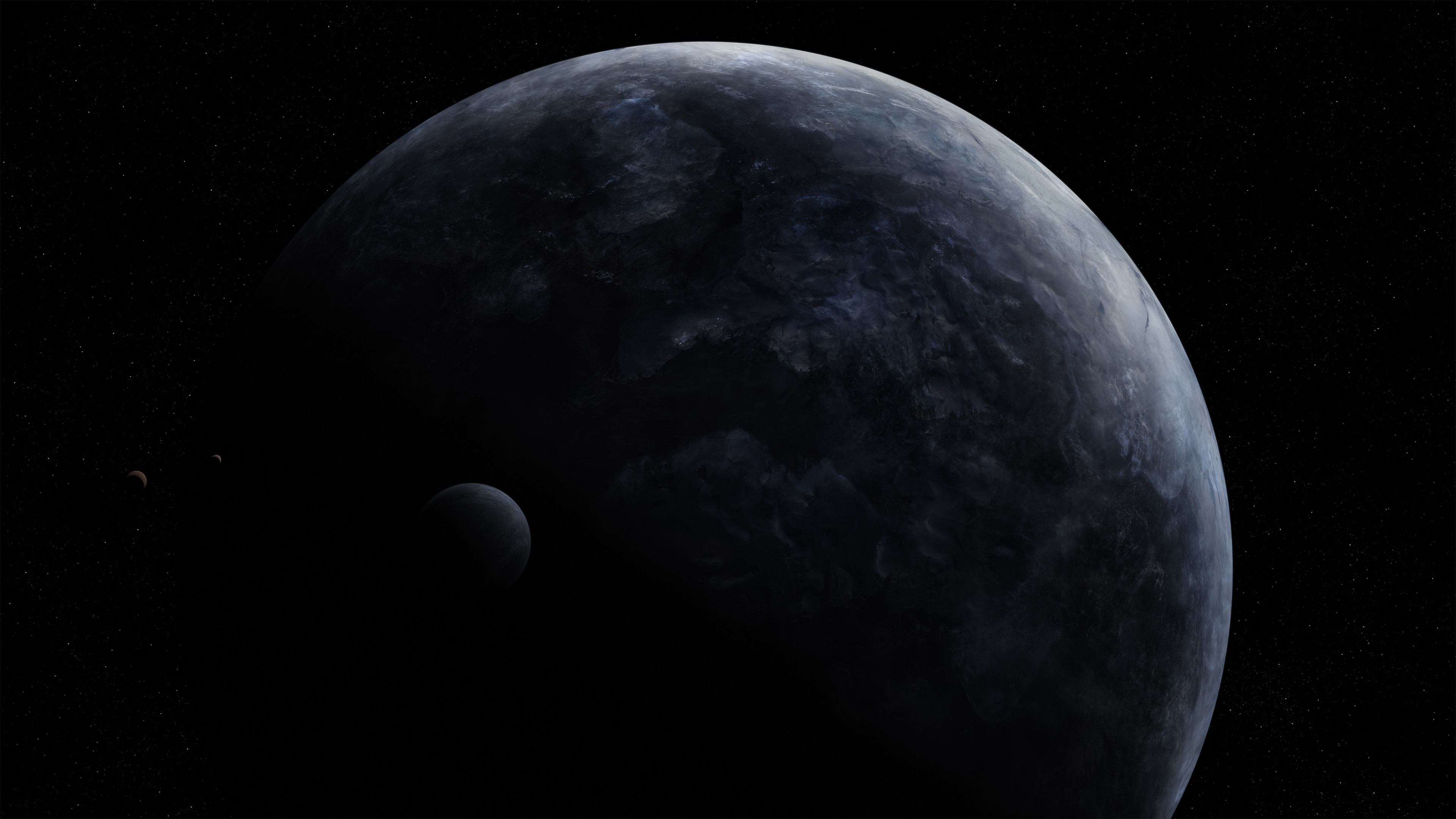 exoplanet 3840x2160 planet space stars 5502