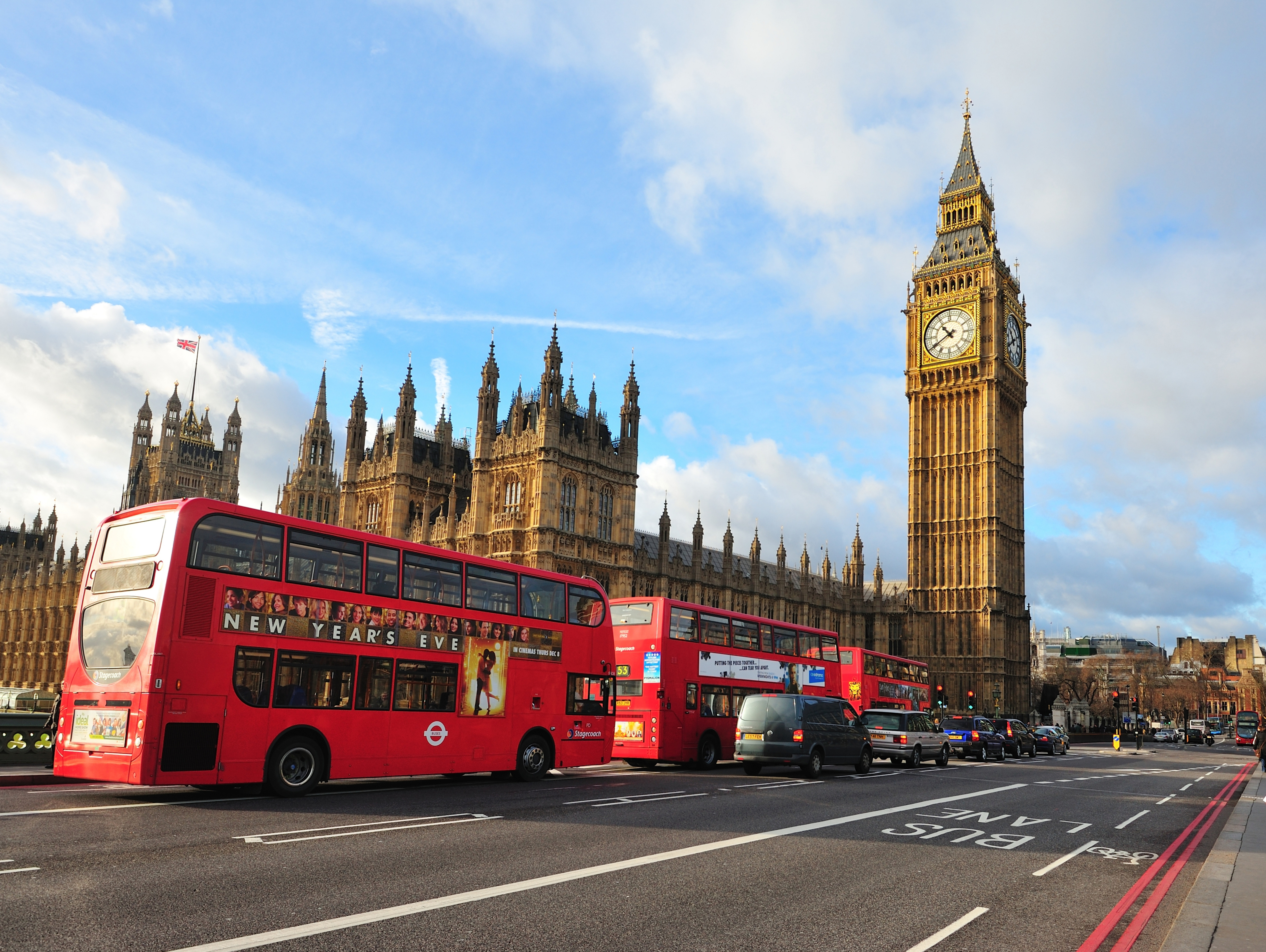 Wallpaper London  England  Big Ben  Westminster Abbey  city  bus