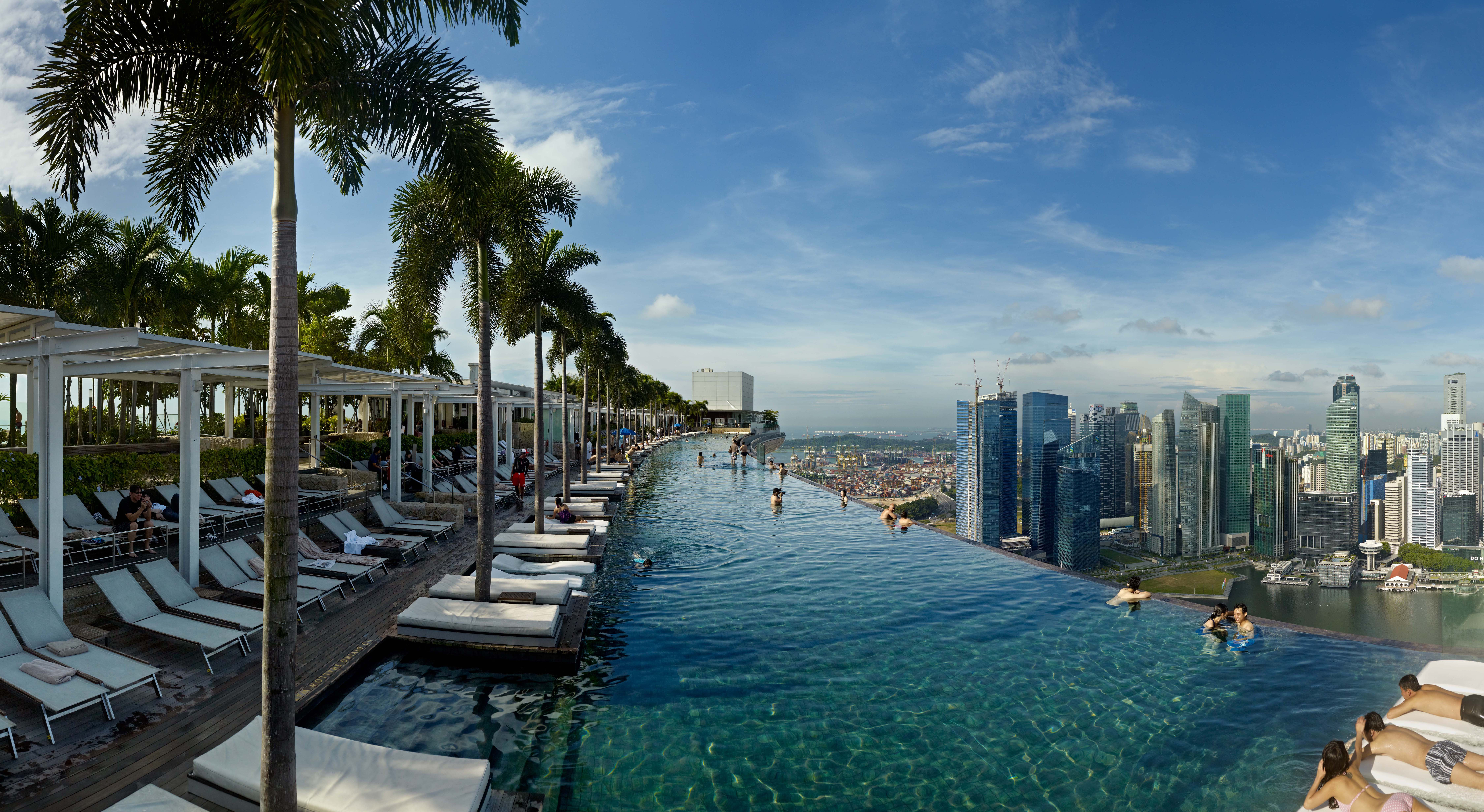  singapore sands infinity pool