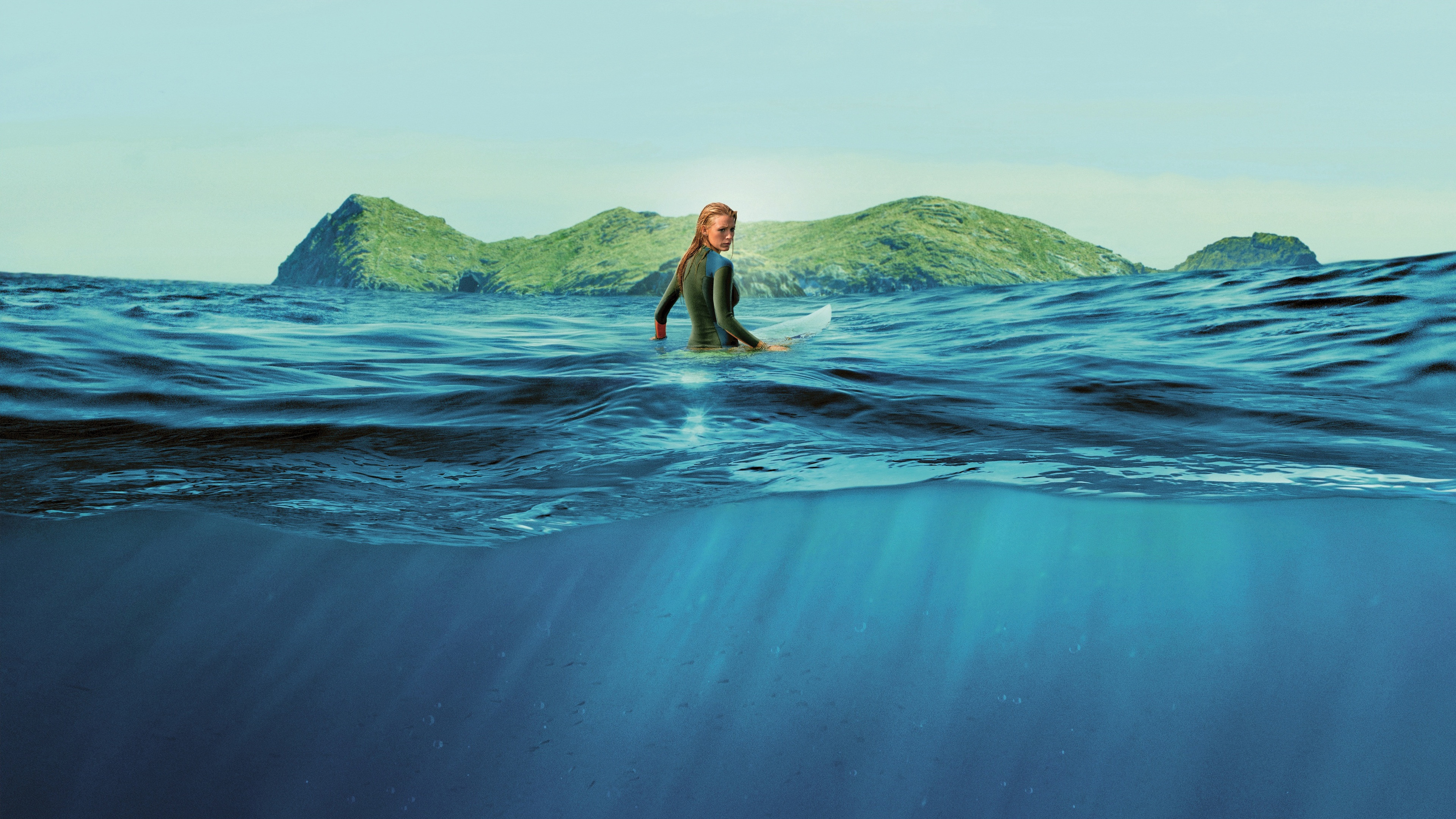 Wallpaper The Shallows, Blake Lively, sea, best movies, Movies #11465