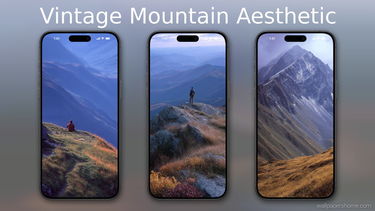 Vintage Mountain Aesthetic Collection