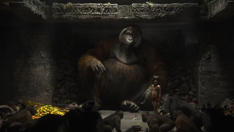 The Jungle Book, Monkey King, King Louie, adventure, fantasy, Best movies of 2016 (horizontal)