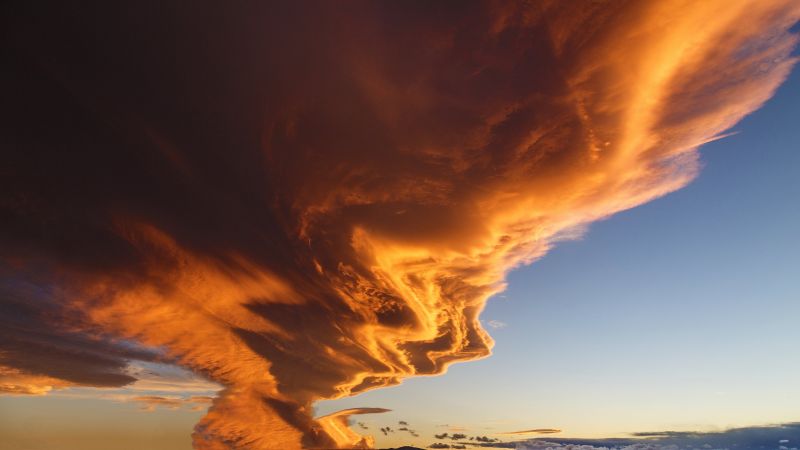 cloud, 4k, HD wallpaper, sky, sunset (horizontal)