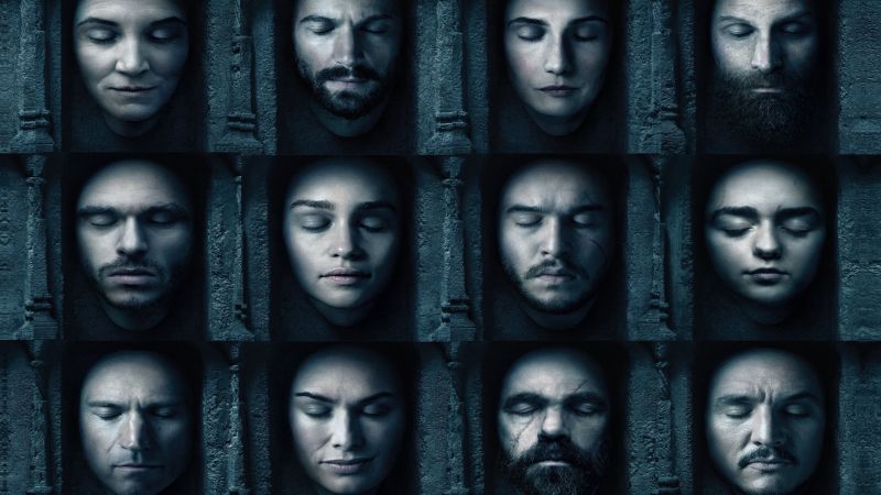 Game of Thrones, 6 season, Jon Snow, Kit Harington (horizontal)