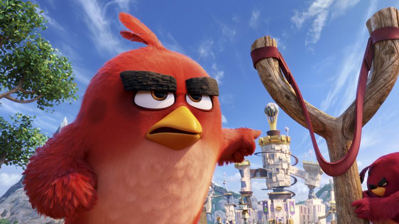 Angry Birds Movie, red, Best Animation Movies of 2016 (horizontal)