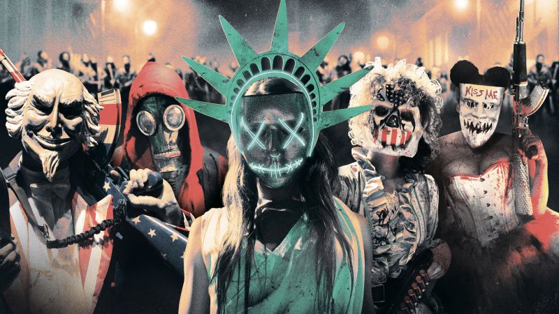 The Purge: Election Year, mask, best movies of 2016 (horizontal)