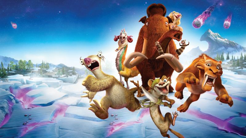 Ice Age 5: Collision Course, sid, mammoths, best animations of 2016 (horizontal)