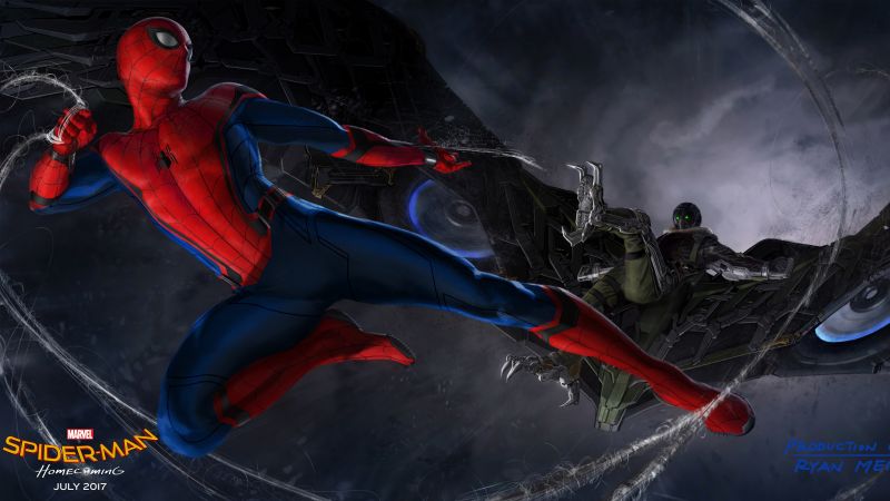 Spider-man homecoming, spider-man, superhero, best movies (horizontal)