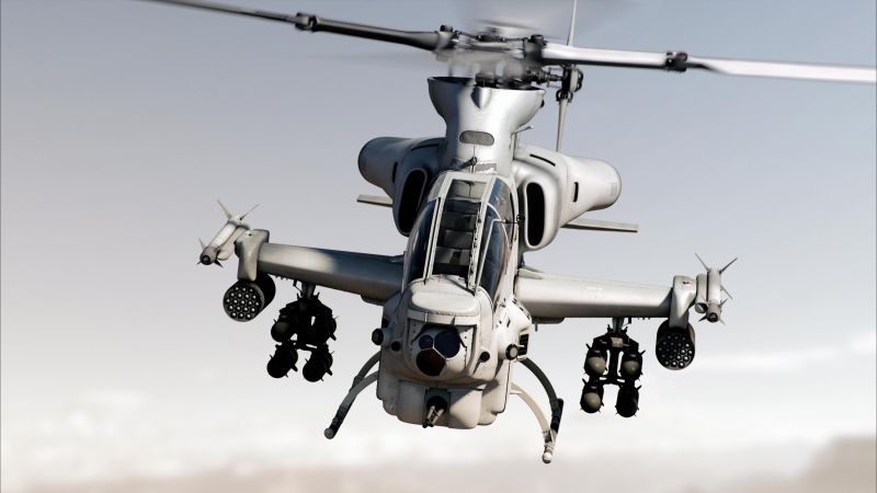 Bell AH-1Z Viper, attack helicopter, U.S. Army, U.S. Air Force, Zulu Cobra (horizontal)