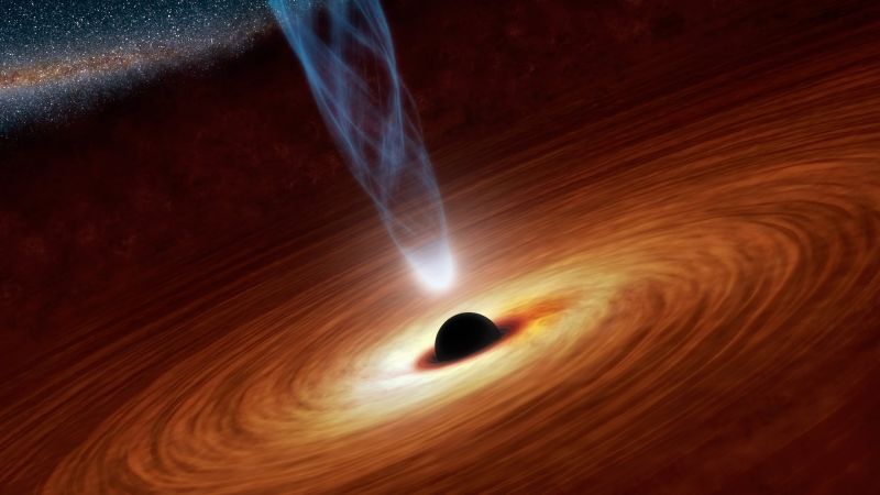 Black Hole, space, universe (horizontal)