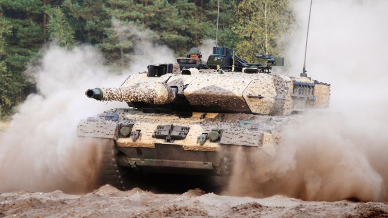 Leopard 2A7, tank, German Army (horizontal)