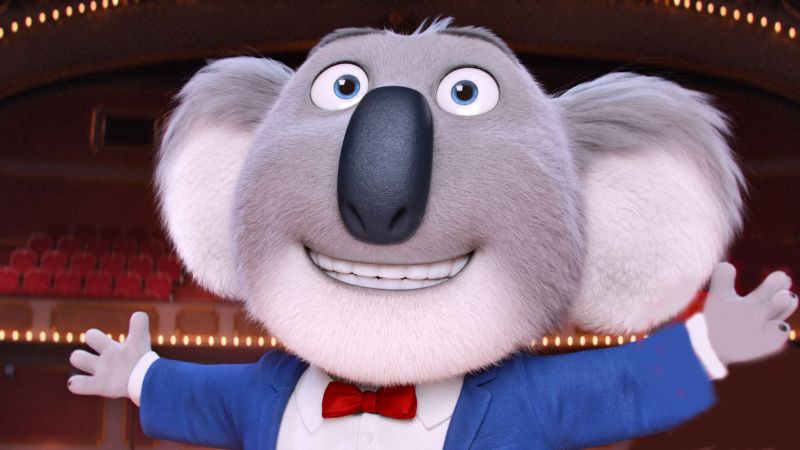 Sing, koala, buster, matthew mcconaughey, best animation movies of 2016 (horizontal)