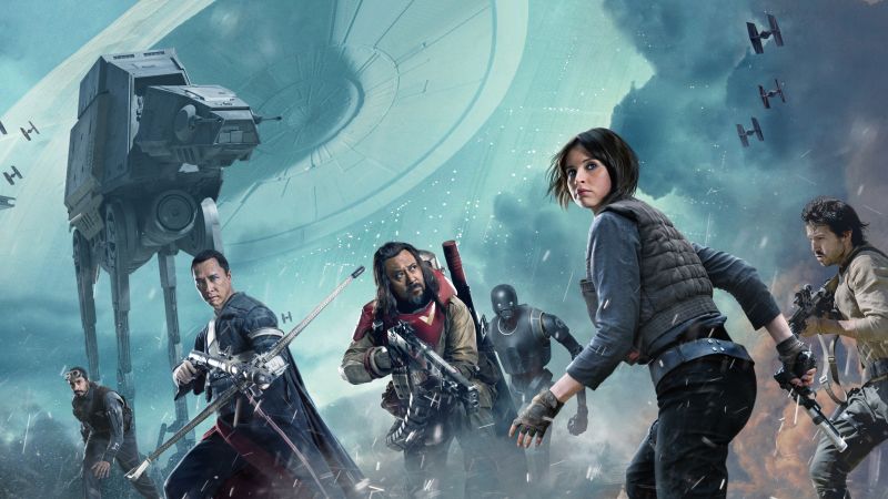 Rogue One: A Star Wars Story, Felicity Jones, Best Movies of 2016 (horizontal)