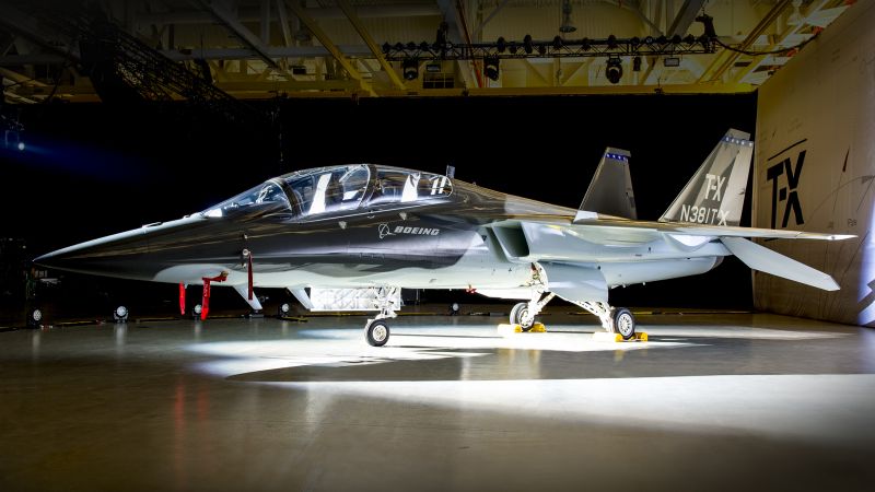 Boeing T-X, fighter aircraft, U.S. Air Force (horizontal)