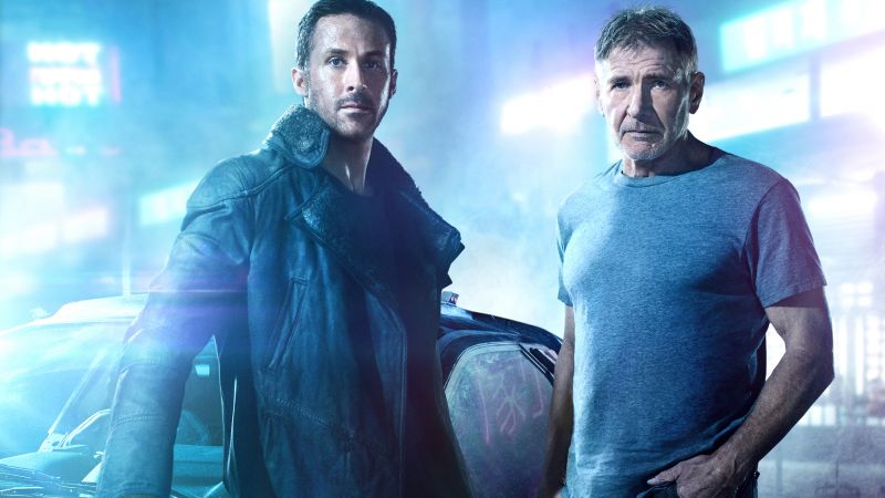 Blade Runner 2049, Ryan Gosling, Harrison Ford, Jared Leto, best movies (horizontal)