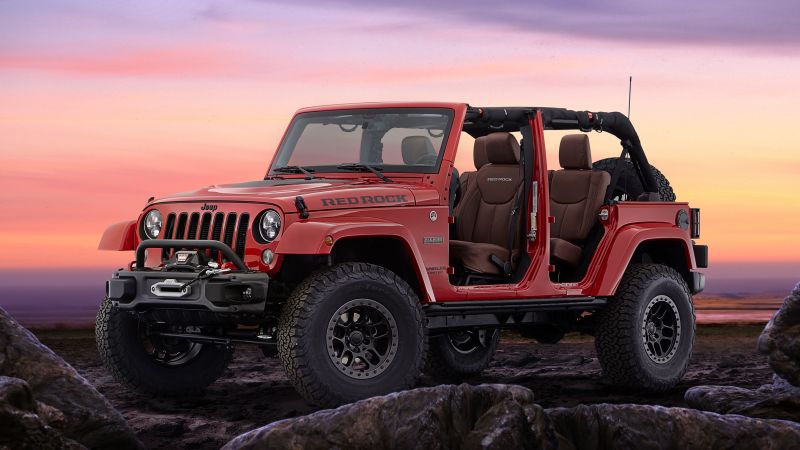 Jeep Red Rock, Jeep Wrangler, SUV (horizontal)