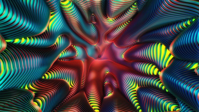HD, abstract, Wormhole, spiral (horizontal)