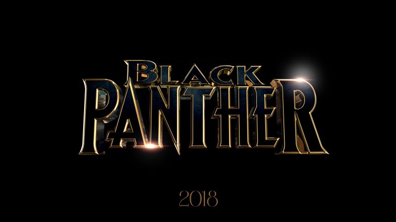 Black Panther, 4k, 2018, poster (horizontal)