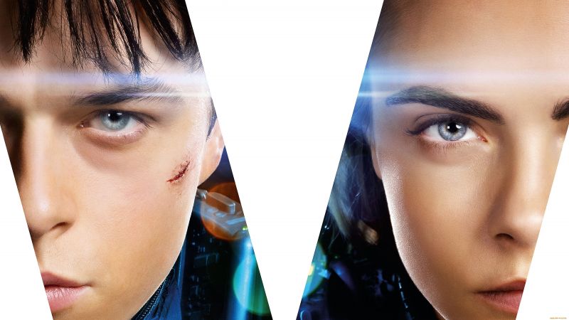 Valerian and the City of a Thousand Planets, 4k, Cara Delevingne, Dane DeHaan (horizontal)