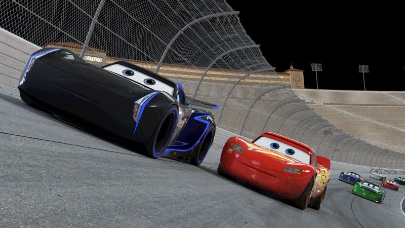 Cars 3, 4k, Lightning McQueen, poster (horizontal)