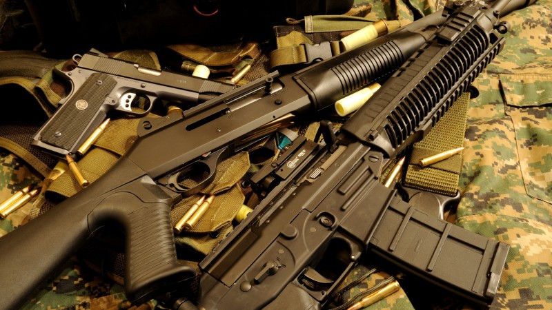 Benelli, m4, m1014, Super 90, pump-action, shotgun, semi-automatic, Italy, ammunition, rifle (horizontal)