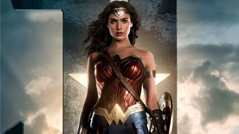Justice League, Wonder Woman, Gal Gadot, 4k (horizontal)