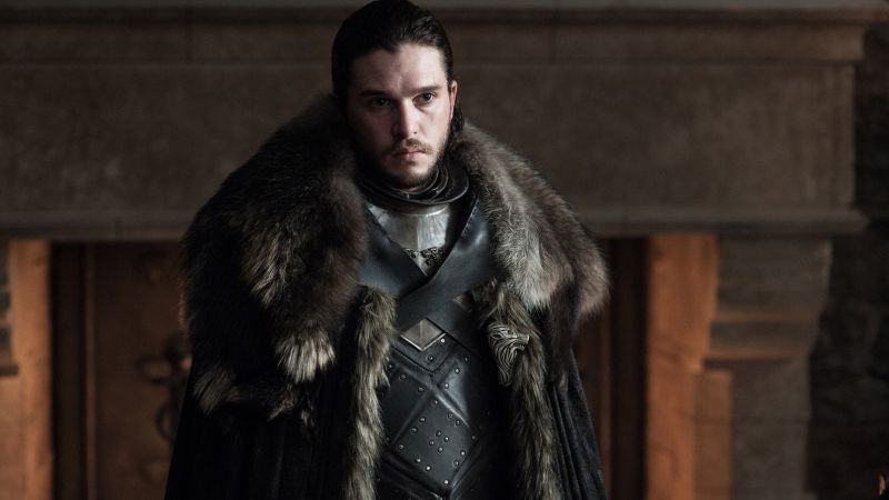 Game of Thrones Season 7, Jon Snow, Kit Harington, TV Series, 4k (horizontal)