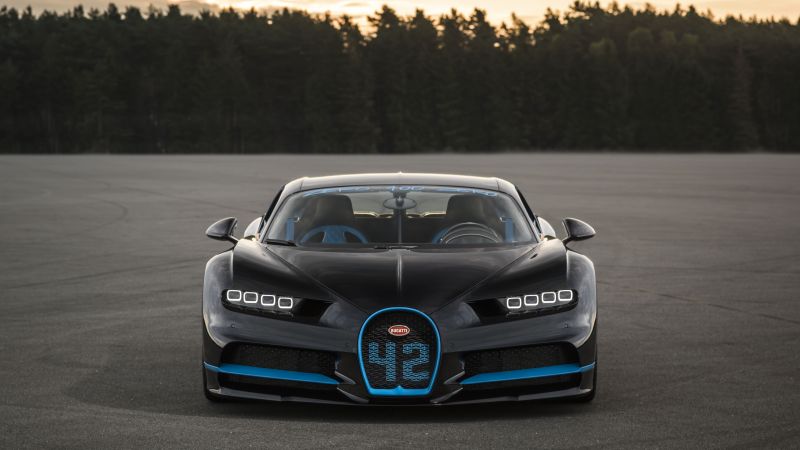 Bugatti Chiron, hypercar, 5k (horizontal)