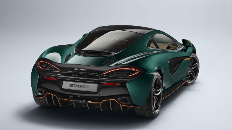 McLaren 570GT, XP Green, cars 2017, 4k (horizontal)