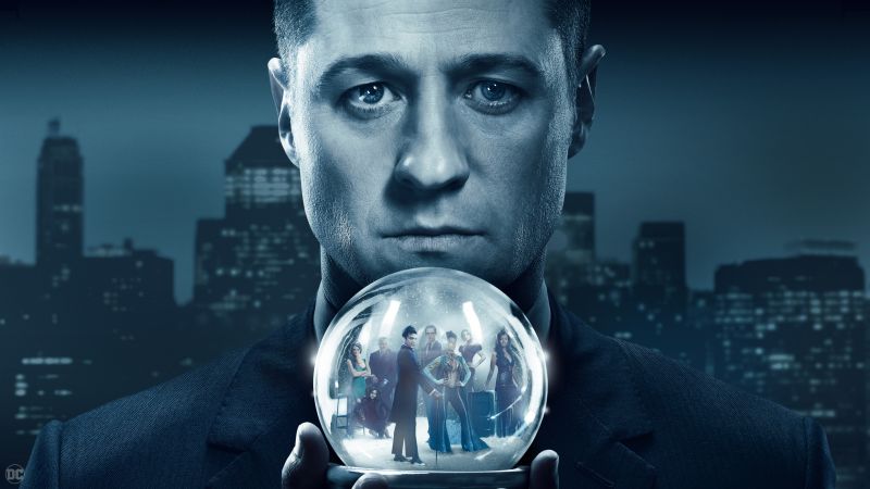 Gotham Season 4, Ben McKenzie, TV Series, 4k (horizontal)
