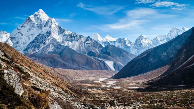 Ama Dablam, Nepal, mountains, 4k (horizontal)