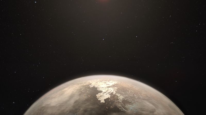 Ross 128 b, planet, 4k (horizontal)