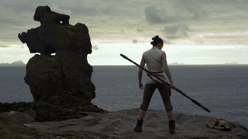 Star Wars: The Last Jedi, Daisy Ridley, 4k (horizontal)