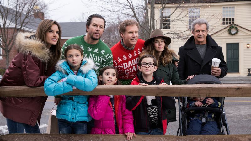 Daddy's Home 2, Mark Wahlberg, Will Ferrell, Mel Gibson, Alessandra Ambrosio, 5k (horizontal)