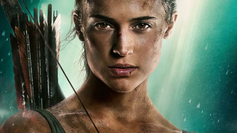 Lara Croft, Tomb Raider, Alicia Vikander, 4k (horizontal)