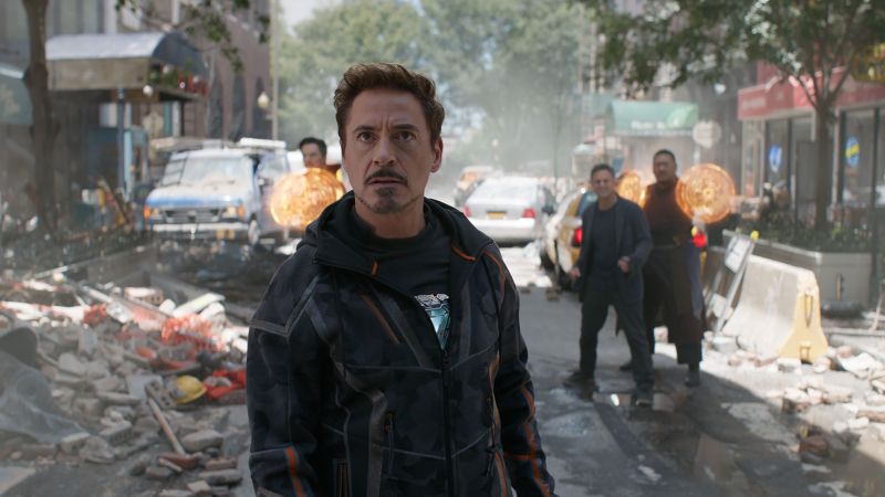 Avengers: Infinity War, Robert Downey Jr., Iron Man, Tony Stark, 4k (horizontal)