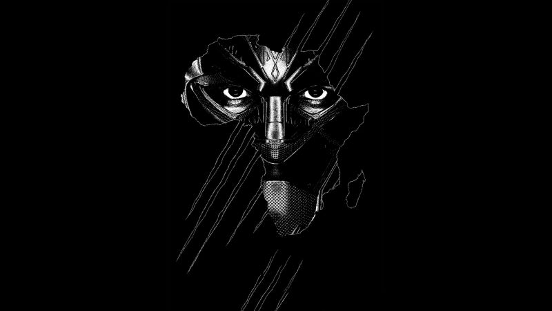Black Panther, poster, 4k (horizontal)