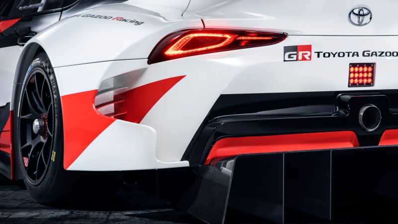 Toyota GR Supra Racing Concept, Geneva Motor Show 2018, 4k (horizontal)