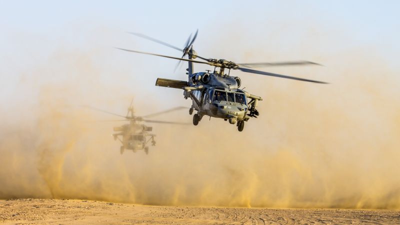 Helicopter, Black Hawk, US Army, 4k (horizontal)