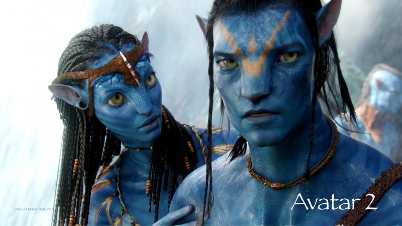 Avatar 2, poster, 4k (horizontal)